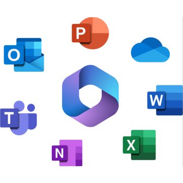 ms office cuadrado